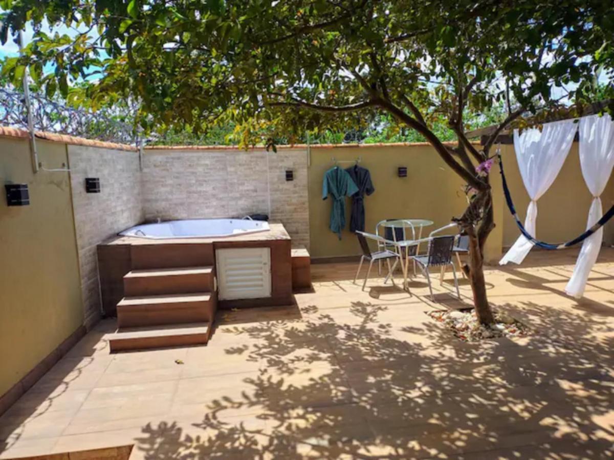 Casa Com Spa De Hidro, Aquecedor E Cromoterapia A 1,0 Km Do Centro Chapada dos Guimarães Exteriér fotografie