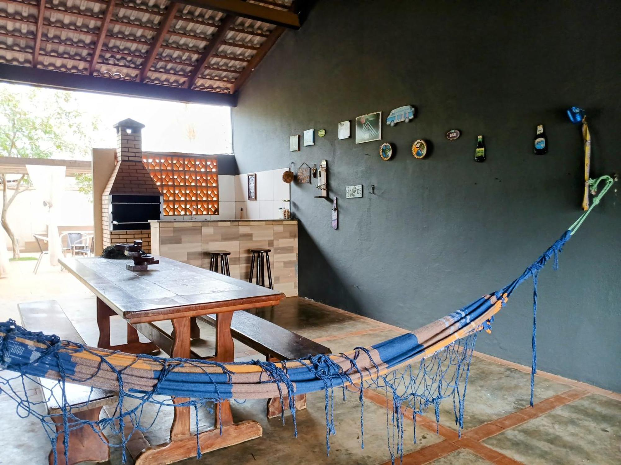 Casa Com Spa De Hidro, Aquecedor E Cromoterapia A 1,0 Km Do Centro Chapada dos Guimarães Exteriér fotografie