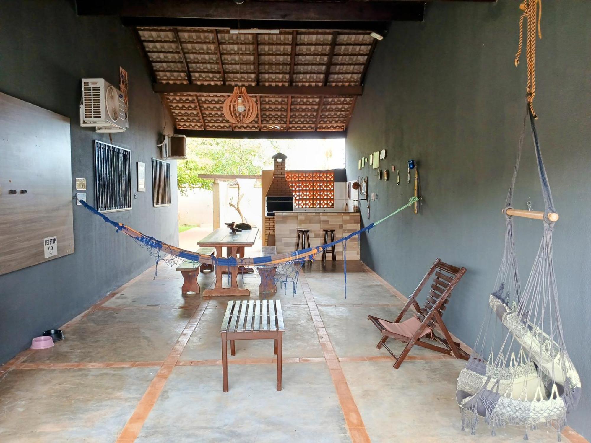 Casa Com Spa De Hidro, Aquecedor E Cromoterapia A 1,0 Km Do Centro Chapada dos Guimarães Exteriér fotografie